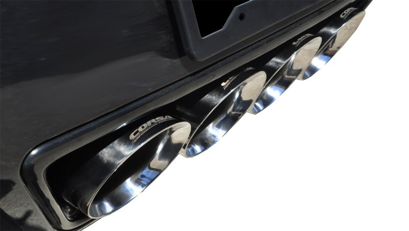 Corsa 2015+ Chevrolet Corvette C7 Z06 2.75in Dual Rear Xtreme Cat-Back Exhaust w/ Quad Polished Tips