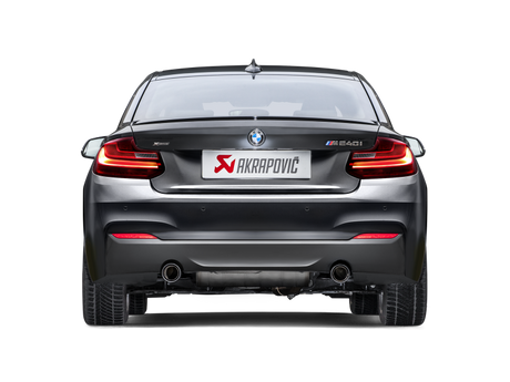 Akrapovic 16-17 BMW M240i (F22 F23) Evolution Line Cat Back (SS) w/ Carbon Tips (Req. Link Pipe)