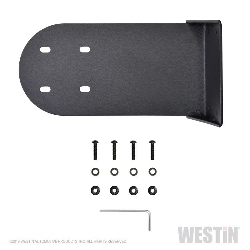 Westin 07-18 Jeep Wrangler JK / 18-22 Jeep Wrangler JL RotoPax Mount - Tex. Blk