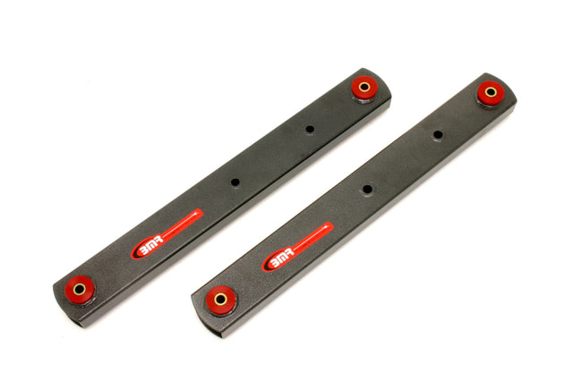 BMR 64-72 A-Body Non-Adj. Boxed Lower Control Arms (Polyurethane) - Black Hammertone BMR Suspension
