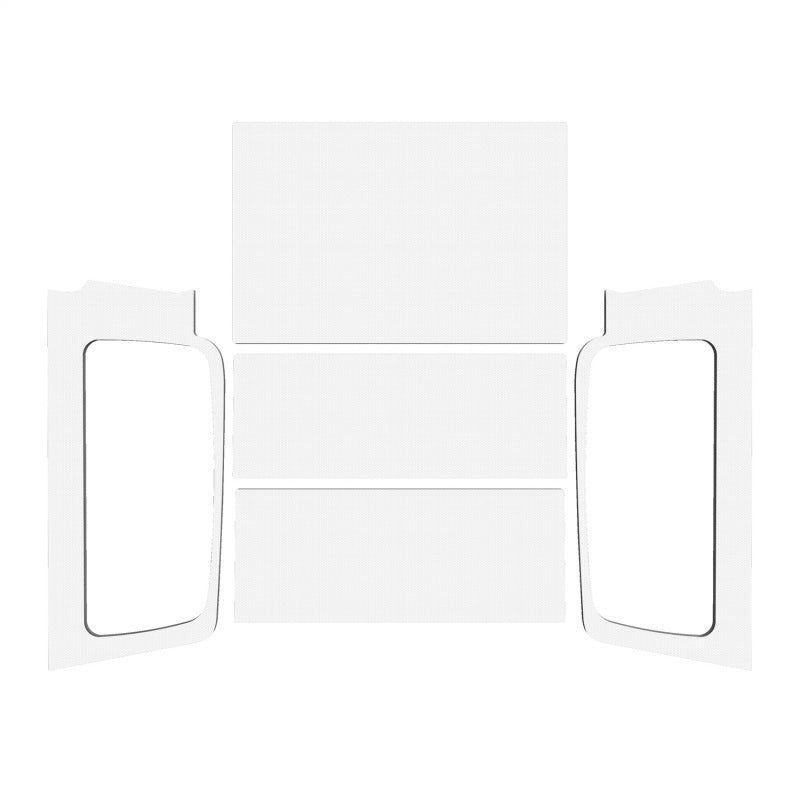 DEI 04-06 Jeep Wrangler LJ Unliminted Headliner Complete Kit - White