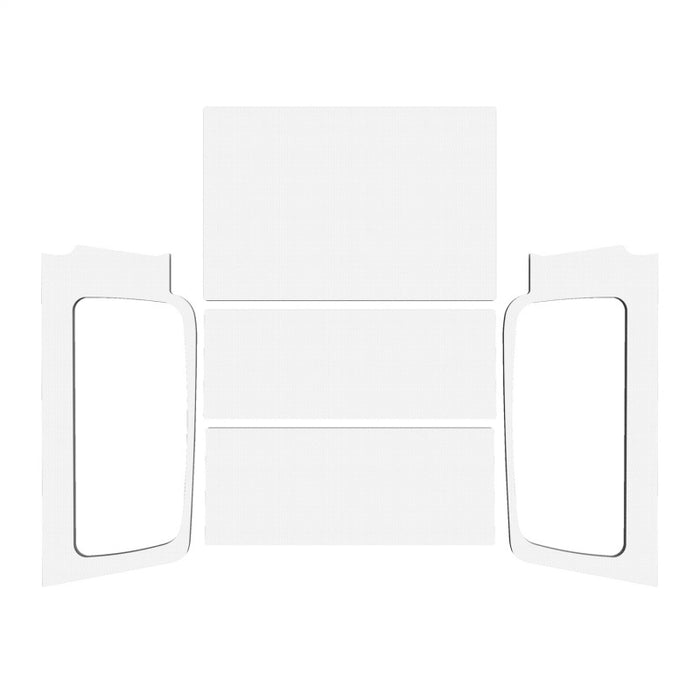 DEI 04-06 Jeep Wrangler LJ Unliminted Headliner Complete Kit - White