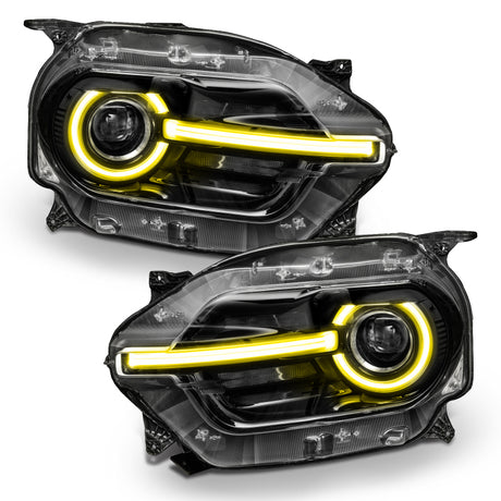 Oracle 2021 Ford Bronco Sport RGB+W Headlight DRL + Halo  - ColorSHIFT w/ RF Controller