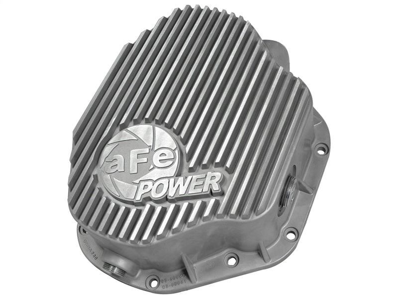 aFe Rear Differential Cover (Raw; Street Series); Dodge Diesel Trucks 94-02 L6-5.9L (td)
