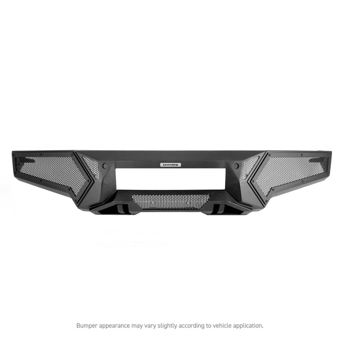 Go Rhino 19-24 Ram 1500 (Excl. Rebel/Warlock/TRX) Element FR Bumper w/Fixed Lgt Bar Mount - Tex. Blk