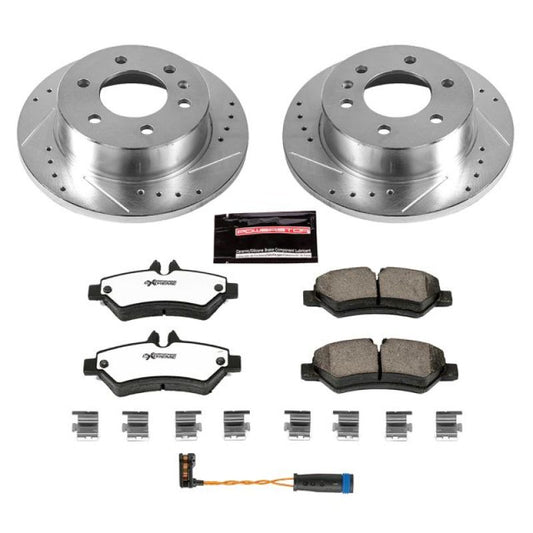 Power Stop 07-09 Dodge Sprinter 3500 Rear Z36 Truck & Tow Brake Kit