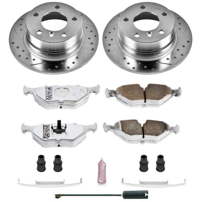 Power Stop 95-99 BMW 318ti Rear Z26 Street Warrior Brake Kit