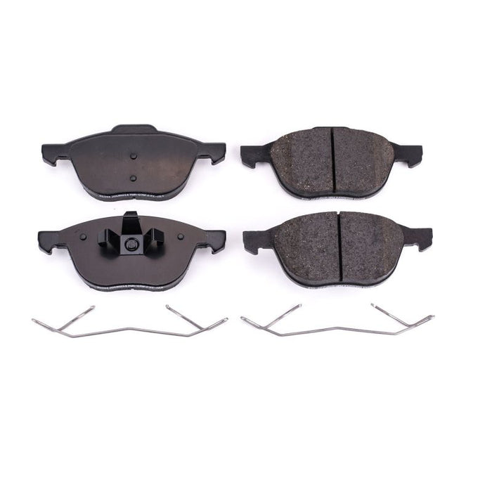 Power Stop 13-18 Ford C-Max Front Z17 Evolution Ceramic Brake Pads w/Hardware