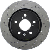 StopTech Sport Cross Drilled Brake Rotor - Front Left