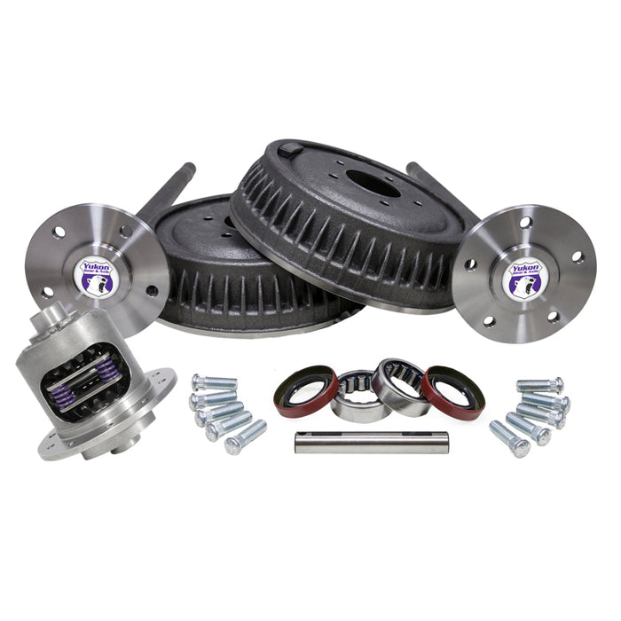 Yukon Gear 63-69 GM 12-bolt Truck 5 Lug Conversion Kit w/ Dura Grip Positraction