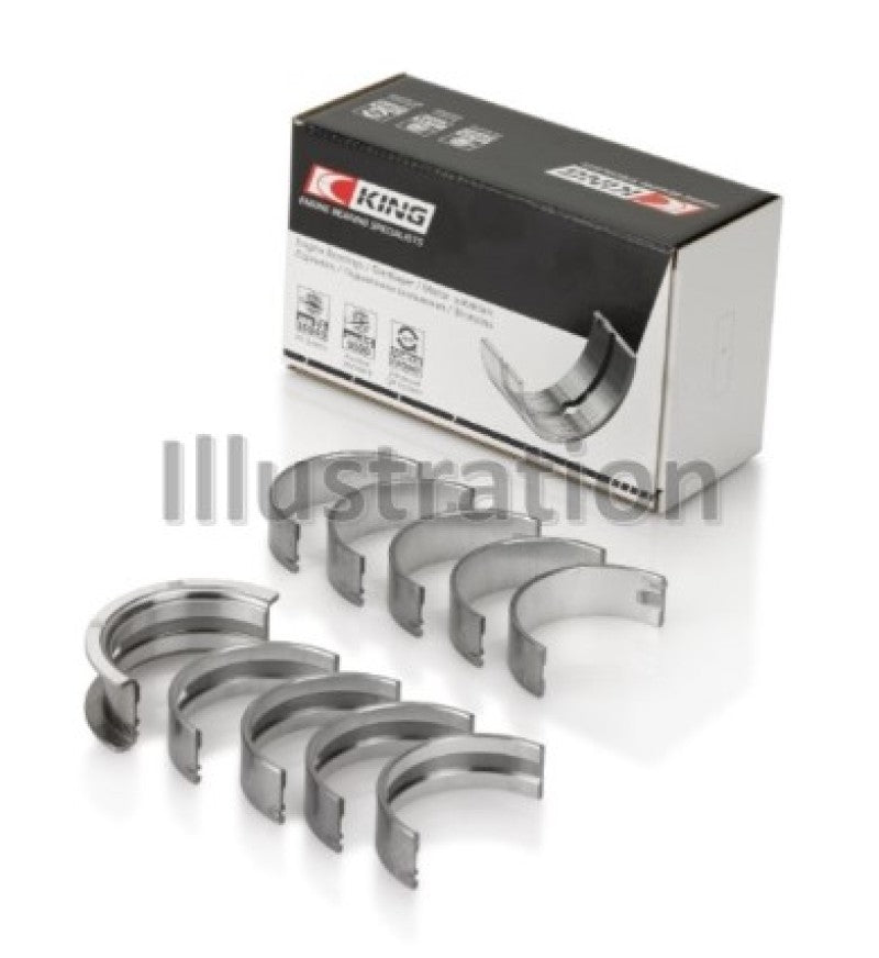 King GMC 2.4L (146cu) I4 Ecotec Main Bearing Set - (Size 0.25 Oversized)