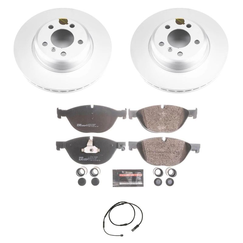 Power Stop 12-13 BMW 528i Front Euro-Stop Brake Kit