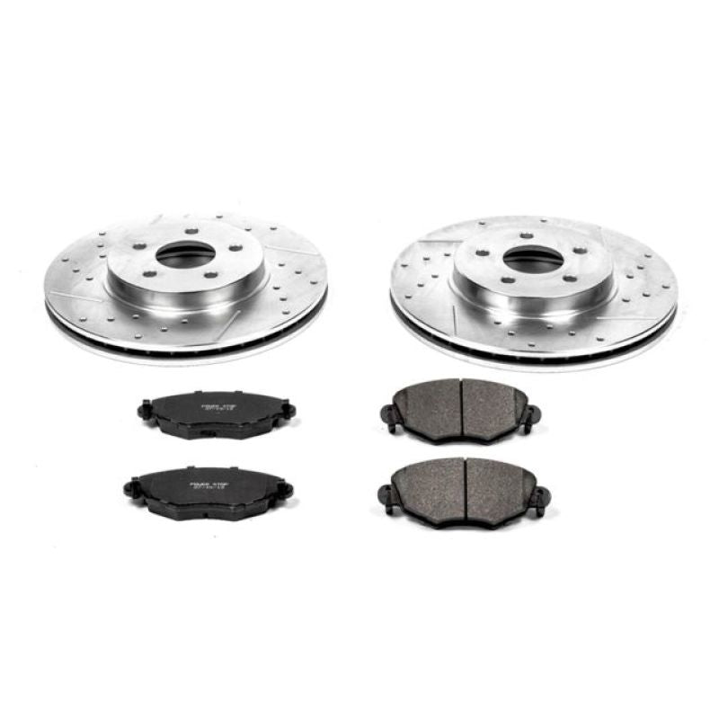 Power Stop 02-08 Jaguar X-Type Front Z23 Evolution Sport Brake Kit