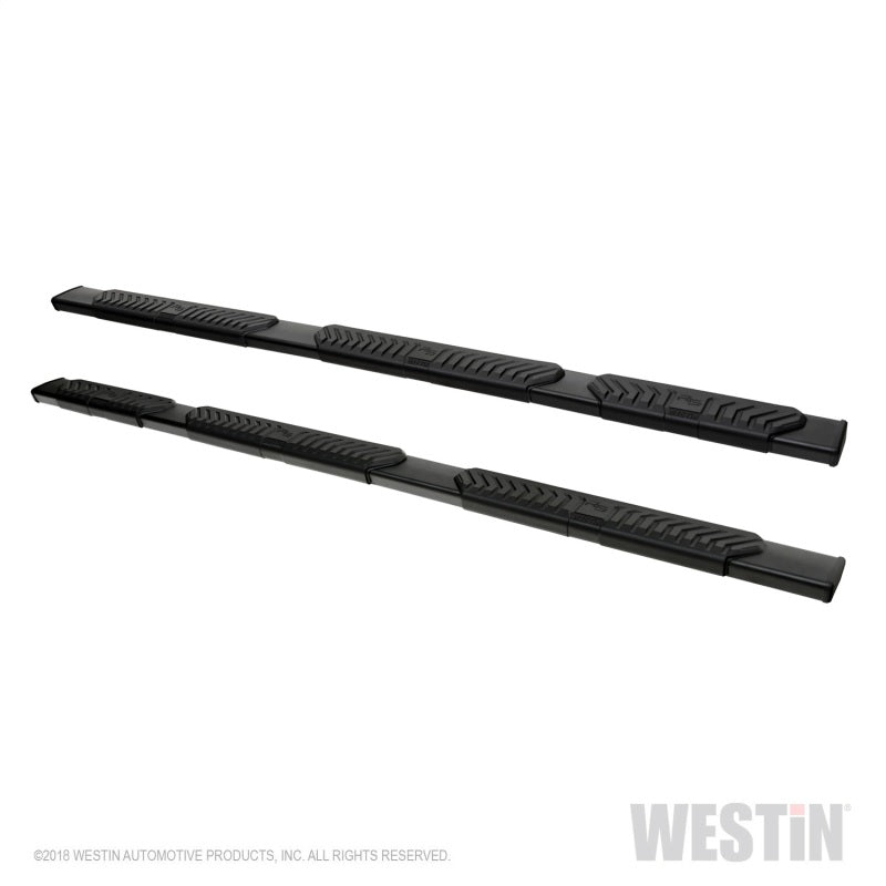 Westin 19-21 Dodge/Ram 1500 Crew Cab (5.5ft Bed) Wheel to Wheel Nerf Step Bars - Black