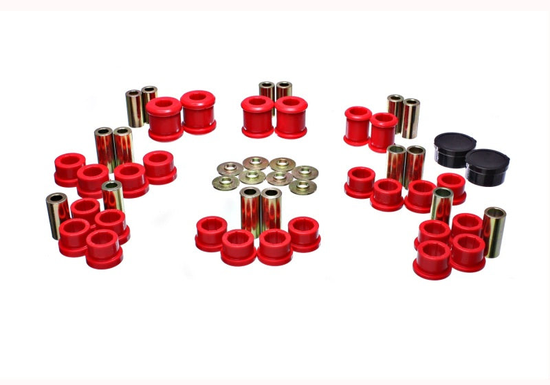 Energy Suspension 2016 Mazda Miata Red Rear Control Arm Bushing Set