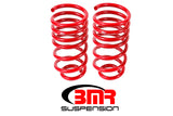 BMR 10-15 5th Gen Camaro V8 Rear Lowering Springs - Red BMR Suspension