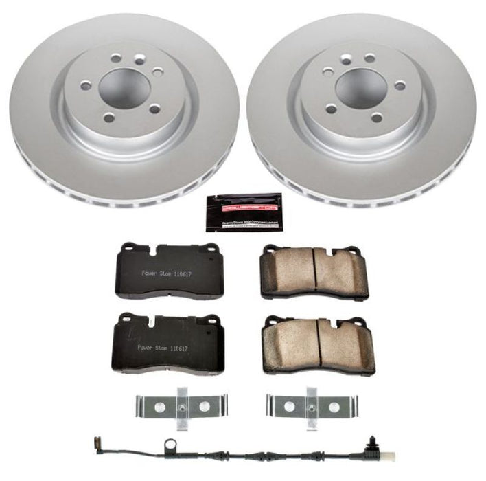 Power Stop 06-09 Land Rover Range Rover Sport Front Z23 Evolution Sport Coated Brake Kit