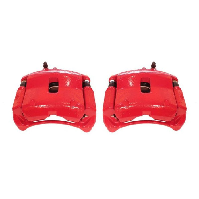 Power Stop 01-02 Acura MDX Front Red Calipers w/Brackets - Pair