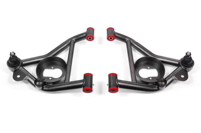 BMR 78-87 G-Body Non-Adj. Lower A-Arms (Polyurethane) - Black Hammertone BMR Suspension