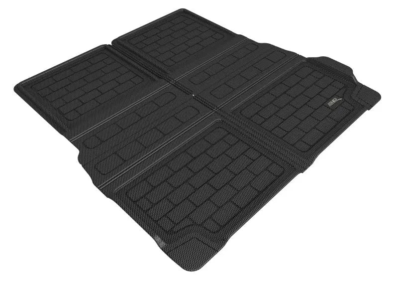 3D MAXpider 19-21 BMW X7 (G07) Behind 2nd Row Kagu Cross Fold Cargo Liner - Black 3D MAXpider