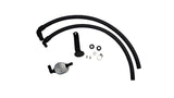J&amp;L 22-25 Toyota Tundra, 23-25 Sequoia 3.5L Turbo Oil Separator 3.0 Driver Side - Clear Anodized
