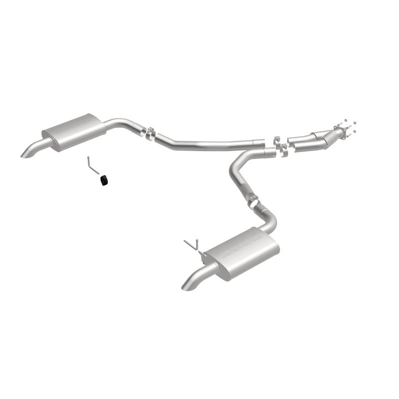 MagnaFlow 75-79 Chevy Corvette V8 5.7L Dual Split Rear Exit Stainless Cat-Back Perf Exhaust