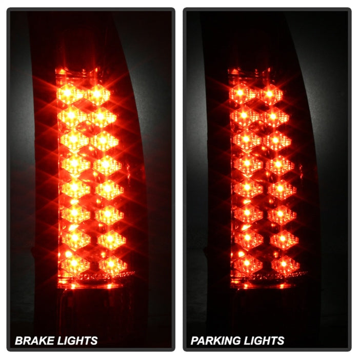 Spyder Chevy C/K Series 1500 88-98/Blazer 92-94 LED Tail Lights Blk ALT-YD-CCK88-LED-BK