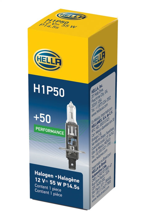 Hella Bulb H1 12V 55W P145S T25 +50