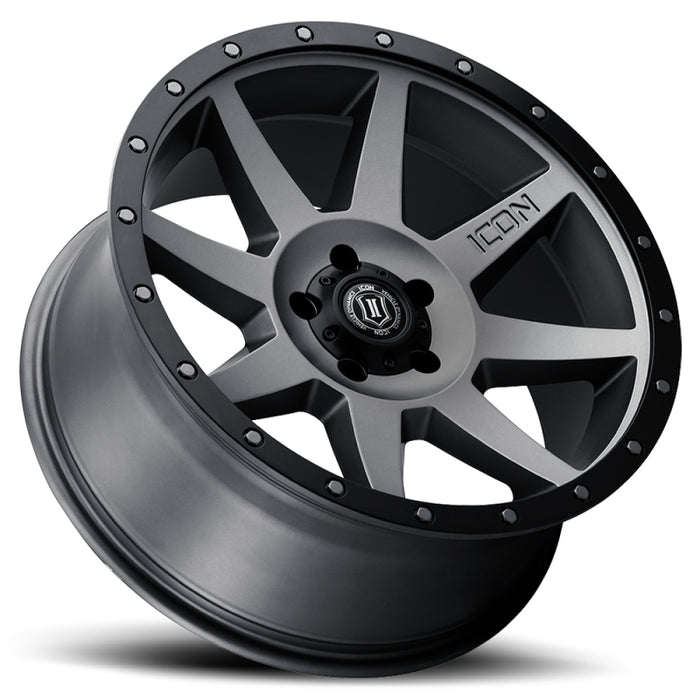 ICON Rebound 20x9 5x150 16mm Offset 5.625in BS Titanium Wheel