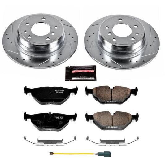 Power Stop 1989 BMW 525i Rear Z23 Evolution Sport Brake Kit