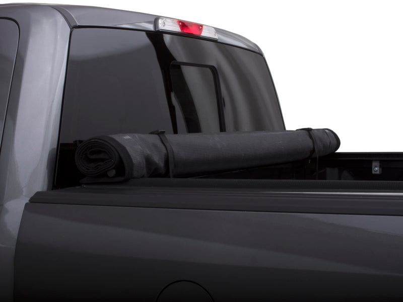 Lund 19-23 Ford Ranger (5ft Bed) Genesis Elite Roll Up Tonneau Cover - Black