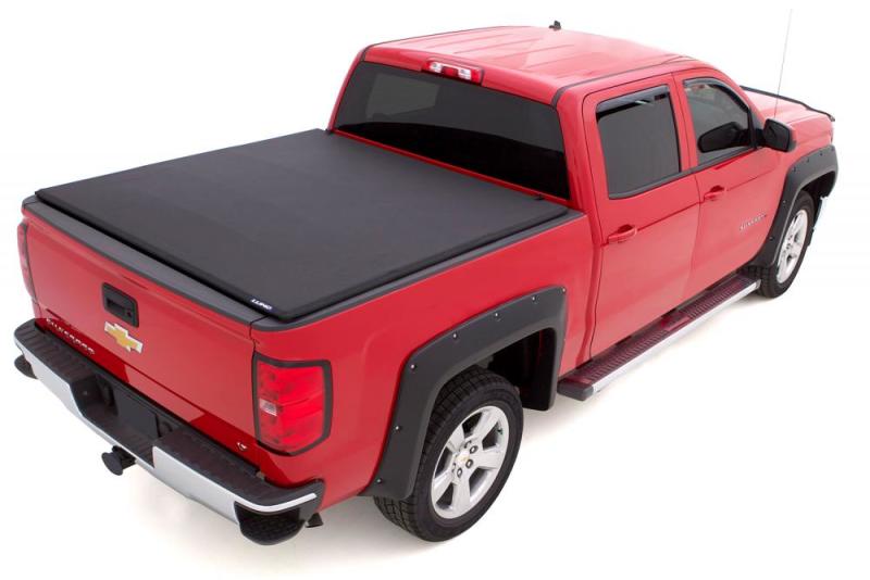 Lund 16-23 Toyota Tacoma (6ft. Bed) Genesis Elite Tri-Fold Tonneau Cover - Black