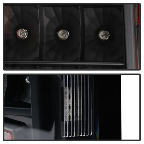 xTune Scion Xb 08-10 LED Tail Lights Black ALT-ON-TSXB08-LED-BK