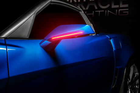 Oracle 05-13 Chevrolet Corvette C6 XM Concept Side Mirrors - Unpainted - No Color