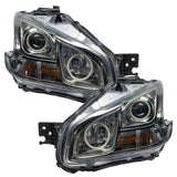 Oracle 09-13 Nissan Maxima SMD HL (Non-HID)-Chrome - ColorSHIFT w/o Controller