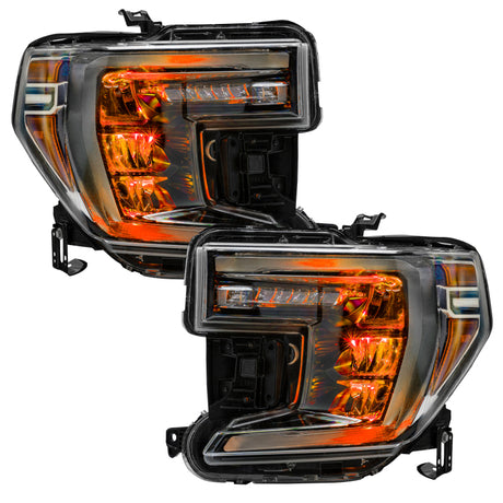 Oracle 19-21 Silverado/Sierra 1500 RGB Demon Eye Headlight Kit - w/o Controller