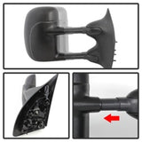 xTune Ford Superduty 02-07 Manual Extendable Manual Adjust Mirror Right MIR-FDSD99S-MA-R