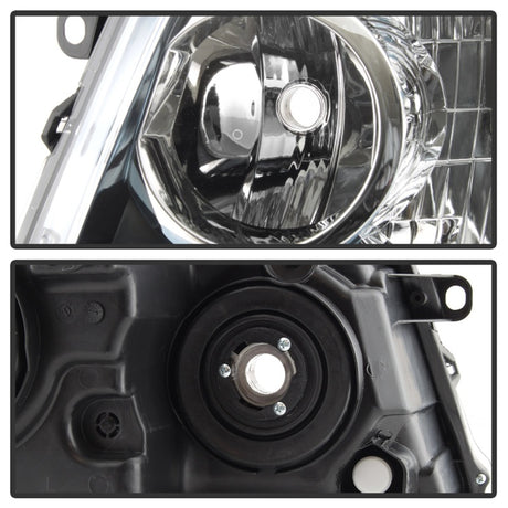 xTune Toyota Highlander 04-06 (Non Hybrid Models) OEM Style Headlights Chrome HD-JH-THIGH04-AM-C