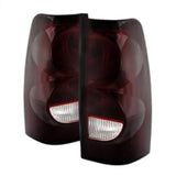 xTune Chevy Silverado 1500-2500-3500 03-06 OEM Style Tail Lights Red Smoked ALT-JH-CS03-OE-RSM