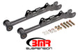 BMR 10-15 5th Gen Camaro Chrome Moly Non-Adj. Rear Lower Control Arms (Delrin) - Black Hammertone BMR Suspension
