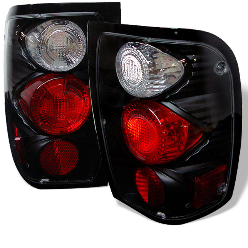 Spyder Ford Ranger 98-00 Euro Style Tail Lights Black ALT-YD-FR98-BK