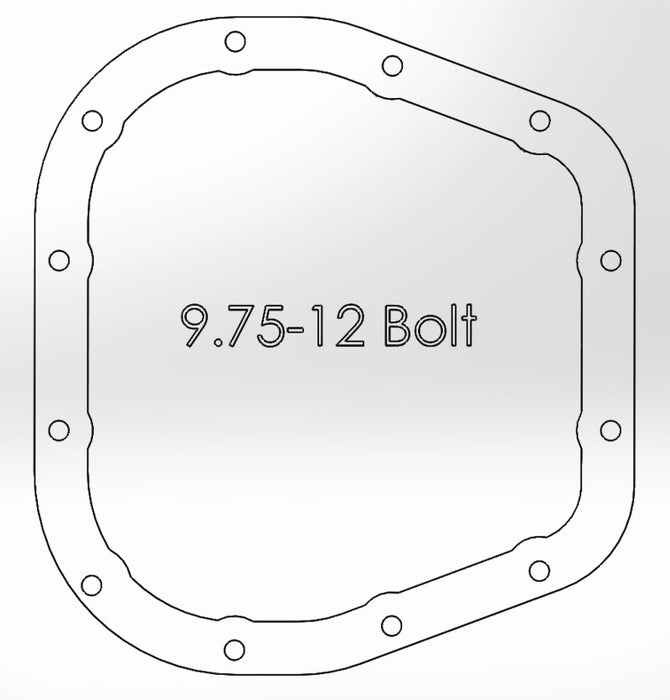 aFe Power Rear Diff Cover (Machined) 12 Bolt 9.75in 97-16 Ford F-150 w/ Gear Oil 4 QT