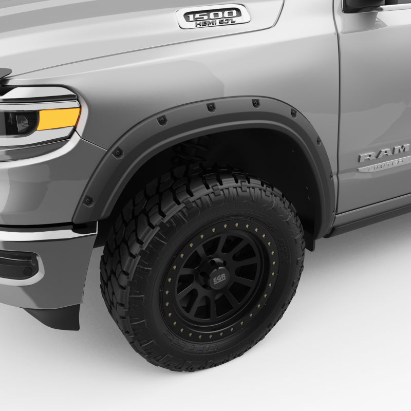 EGR 2019 RAM 1500 Bolt-On Style Fender Flares - Set - Black Matte