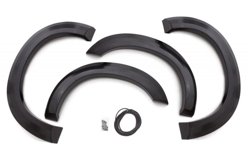 Lund 07-13 Chevy Silverado 1500 Ex-Extrawide Textured Elite Series Fender Flares - Black (4 Pc.)