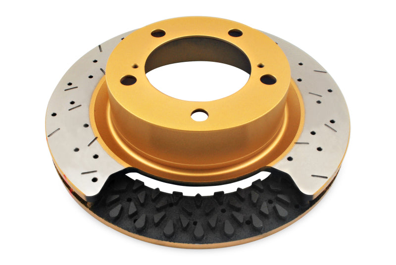 DBA 05-12 Corvette C6 w/Z51 pkg Rear Drilled & Slotted 4000 Series Rotor