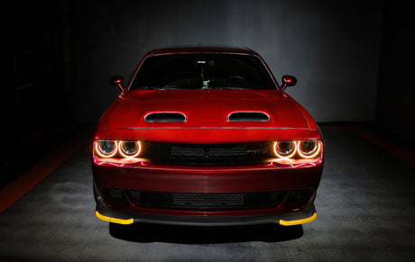 Oracle 15-21 Dodge Challenger Dynamic Surface Mount Headlight Halo Kit - - Dynamic