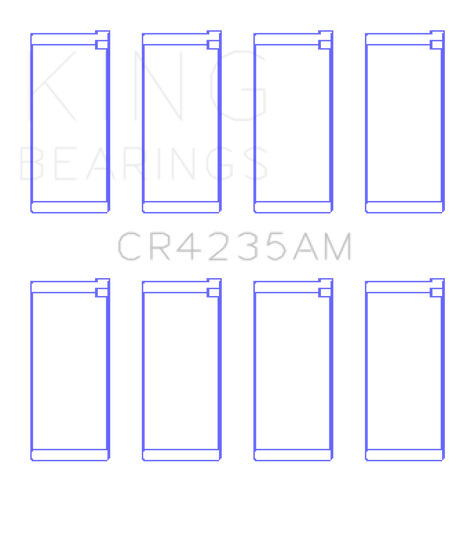 King Engine Bearings Hyundai 2.0L G4GC Rod Bearing Set - Size STD