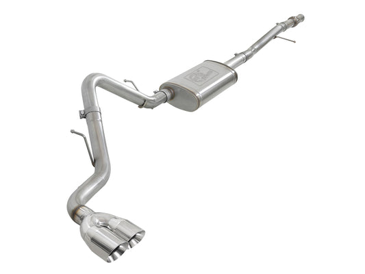 aFe Vulcan Series 3in 304SS Exhaust Cat-Back w/Pol Tip 2019 GM Silverado/Sierra 1500 V6-4.3L/V8-5.3L