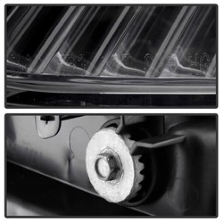 xTune Lexus Gs 06-11 OE Projector Headlights (w/AFS. Hid Fit) Black PRO-JH-LGS06-AFS-AM-BK