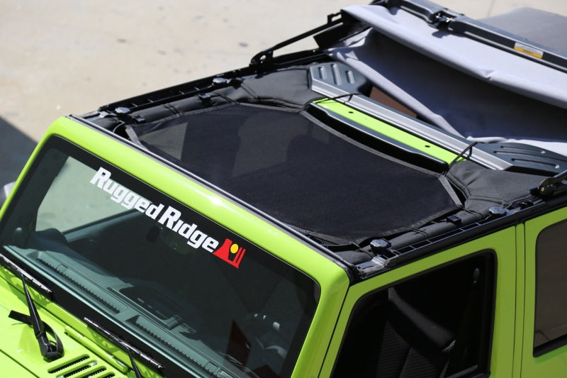 Rugged Ridge Eclipse Sun Shade Front 07-18 Jeep Wrangler JK